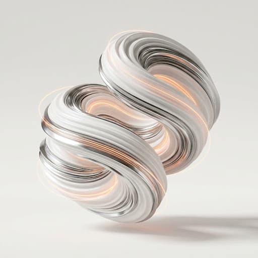 Luxury Abstract 3D Sculpture